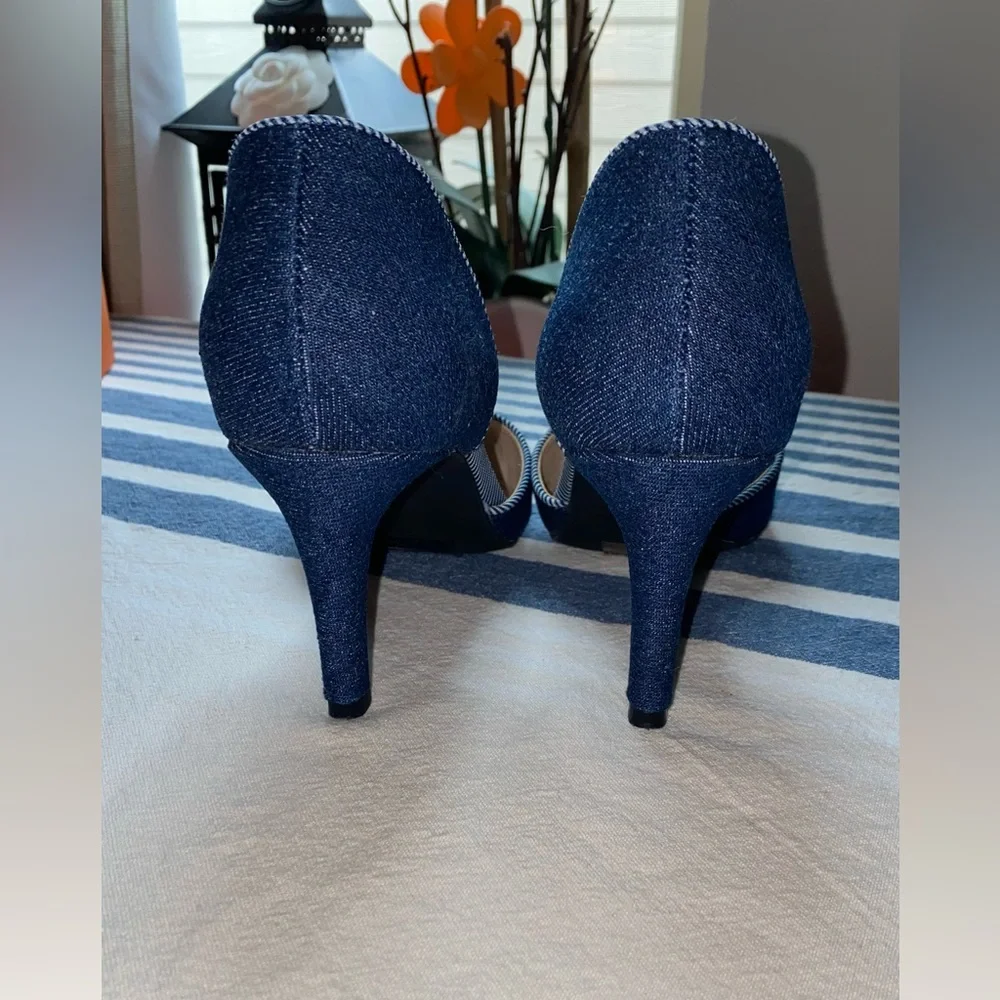 Kelly & Katie blue jeans high heel - Picture 2 of 6